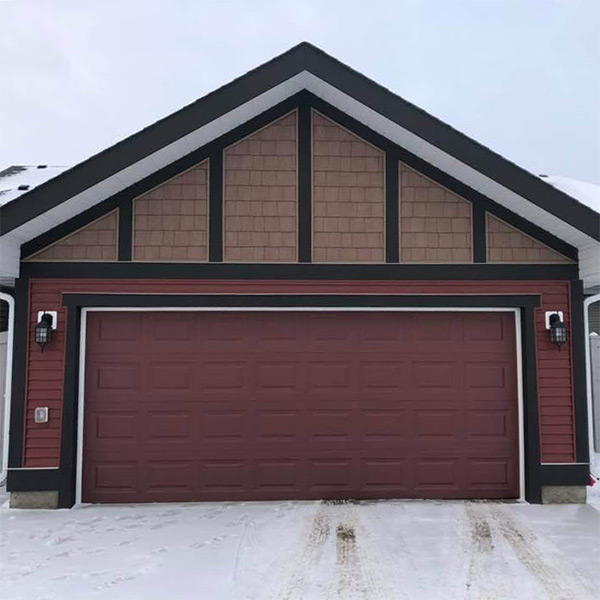 updated garage exterior